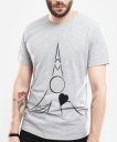 Чоловіча футболка From Paris with Love (eiffel tower)
