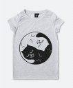 Жіноча футболка TAO PURR-MEOW (Cat's Yin-Yang)