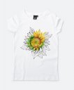 Жіноча футболка Соняшник квітка