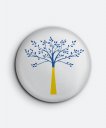 Значок Синьо-жовте дерево