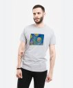 Чоловіча футболка Пухнастик та чарівне озеро