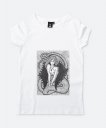 Жіноча футболка Девушка-змея
