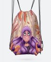 Рюкзак Дівчинка з фіолетовим волоссям