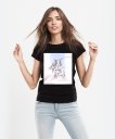 Жіноча футболка Girl with Deer