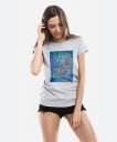 Жіноча футболка Пухнастики. Наше Магічне Озеро
