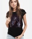 Жіноча футболка Black Lipizzaner Tulipan Krabbe XXVI