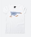 Жіноча футболка Гусак-корупційні дупи щипак