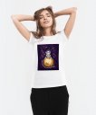 Жіноча футболка Панда на місяці