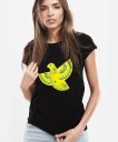 Жіноча футболка Вільний птах (жовтий)