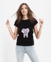 Жіноча футболка Слон