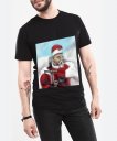 Чоловіча футболка Святий Миколай на сторожі Різдва
