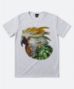 Чоловіча футболка Crested parrot