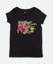 Жіноча футболка Йогиня в квітах