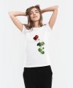 Жіноча футболка Квітка герань