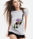 Жіноча футболка ірис, квітка