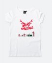 Жіноча футболка Merry Christmas