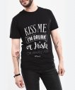 Чоловіча футболка Kiss Me I'm Drunk