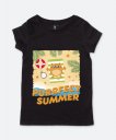 Жіноча футболка Purrfect Summer