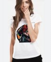 Жіноча футболка Грізна Чорна Вдова