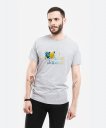 Чоловіча футболка I Love Ukraine Я люблю Україну