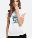 Жіноча футболка З Новим 2024 Роком! Українськї сніговики
