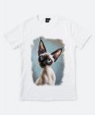 Чоловіча футболка Oрієнтальний Сіамський Кіт