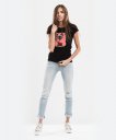 Жіноча футболка Орієнтальний Кіт з Серцем Love