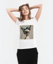 Жіноча футболка Сіамська Орієнтальна Кішка