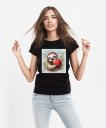 Жіноча футболка Лінивець Коханий з серцем