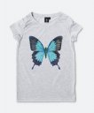 Жіноча футболка Blue butterfly