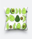 Подушка квадратна авокадо