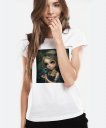 Жіноча футболка Лісова Фея з Пташкою