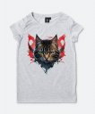 Жіноча футболка Гарний кіт