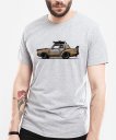 Чоловіча футболка Саморобний автомобіль для виживання