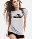 Жіноча футболка Саморобний автомобіль для виживання