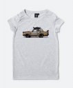 Жіноча футболка Саморобний автомобіль для виживання