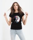 Жіноча футболка Дівчина в абстрактному стилі