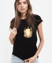 Жіноча футболка Свічка з квітами