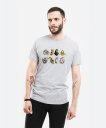 Чоловіча футболка Надпись "НЕНАВИСТЬ"  с котиками