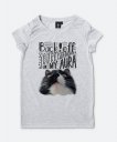 Жіноча футболка Смешной кот с фразой