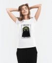 Жіноча футболка Чорний кіт - ЗСУ