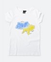 Жіноча футболка My home is Ukraine