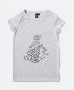 Жіноча футболка Карлак Балдурс Гейт 3 чб скетч