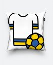 Подушка квадратна Футбол Україна