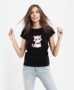 Жіноча футболка Маленький анімешний єнот