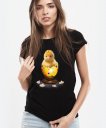 Жіноча футболка Щасливе курча