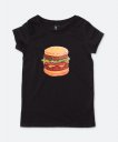 Жіноча футболка гамбургер