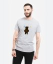 Чоловіча футболка патріотичний ведмедик