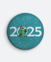 Значок Новорічна Змія 2025