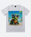 Чоловіча футболка Черепаха в сонцезахисних окулярах